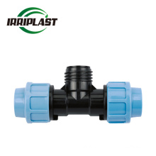 Drip irrigation High Quality Pp Fitting Hdpe Compression Fitting PN16 90 Degree